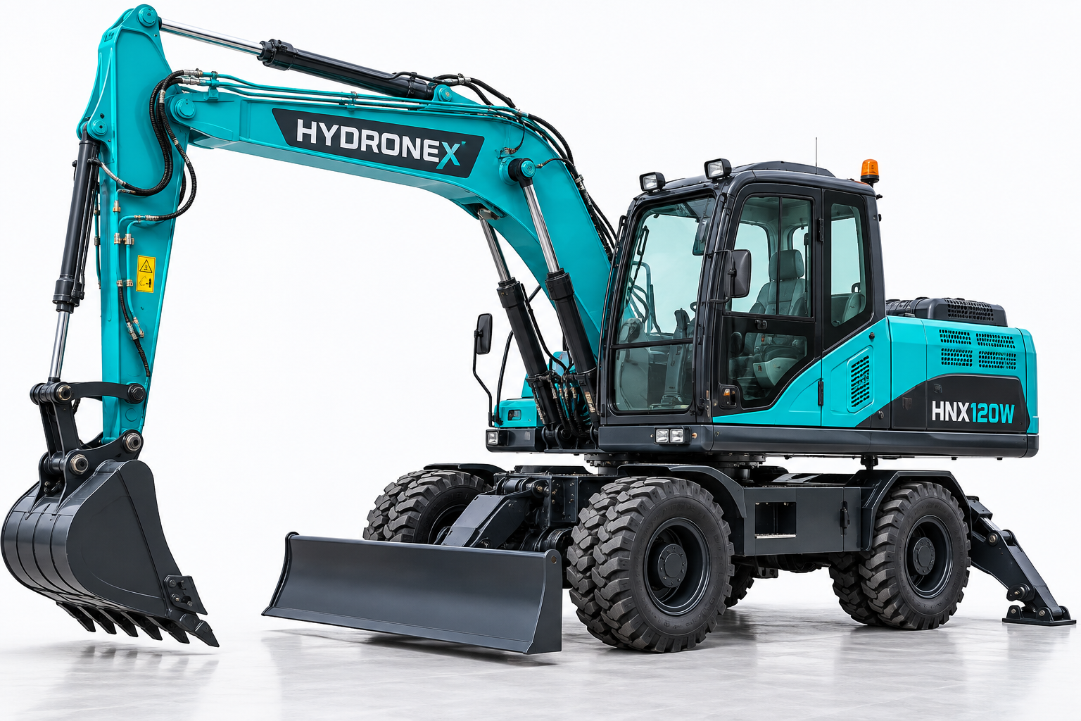 HNX120W 12.0 t Wheel Excavator