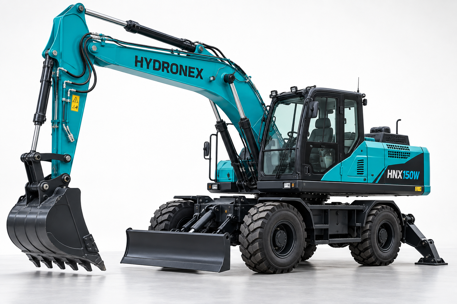 HNX150W 15.0 t Wheel Excavator
