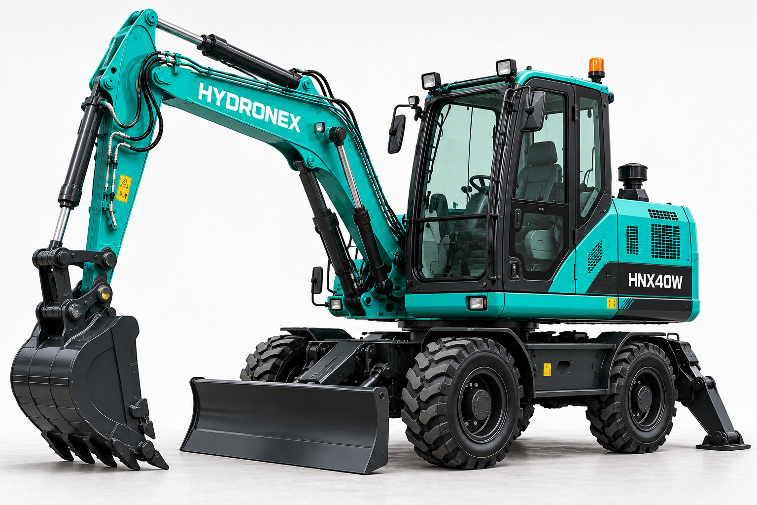 HNX40W 4.0 t Wheel Excavator
