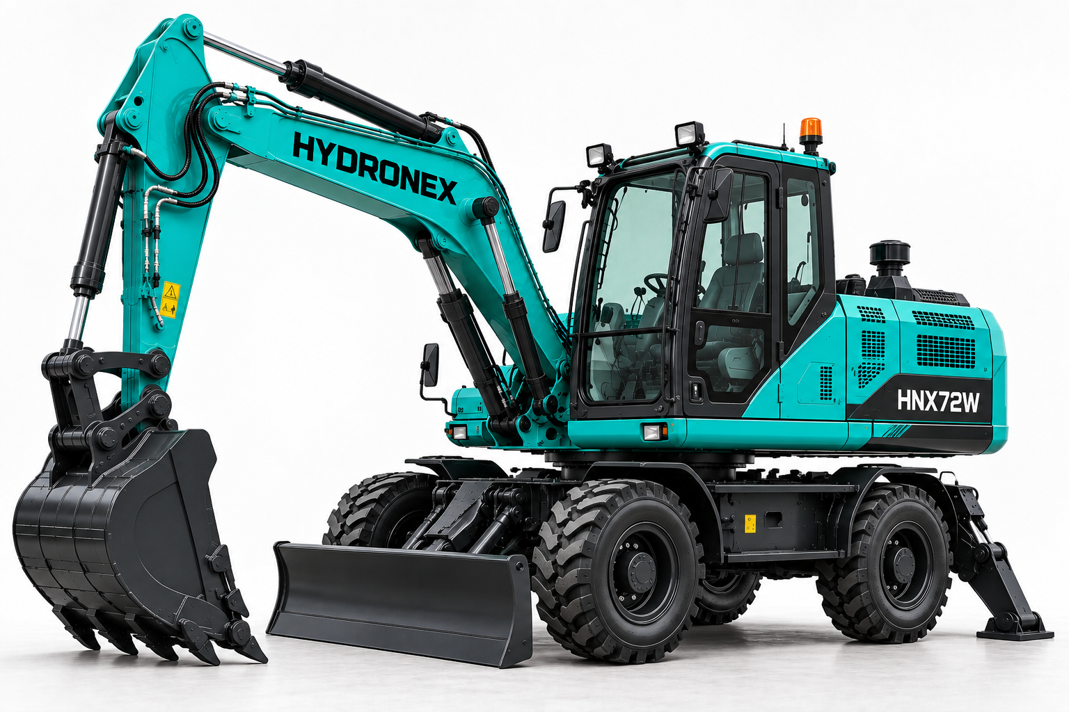 HNX72W 7.2 t Wheel Excavator